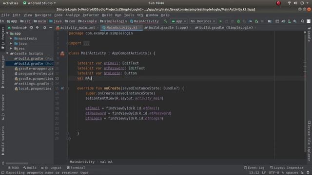 Login and Register in Android Studio using Firebase | Tutorial in English смотреть онлайн