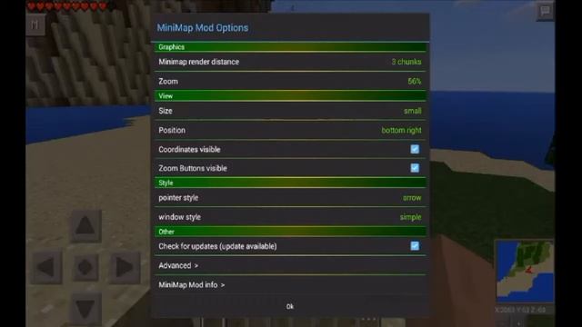 Minecraft pe моды - мини карта смотреть онлайн