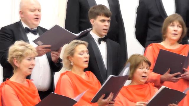 Хор "Gaudeamus", "Ныне отпущаеши" смотреть онлайн
