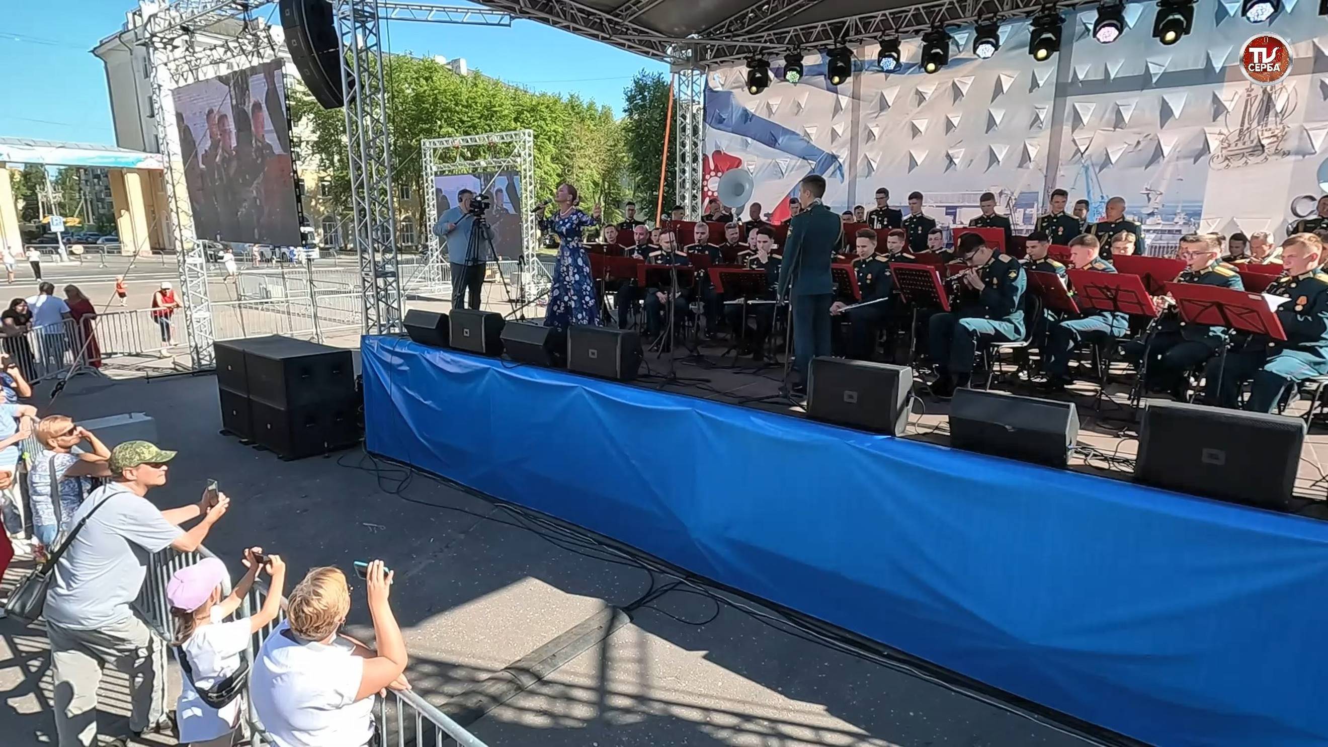 Центральный военный оркестр Министерства обороны Российской Федерации в Северодвинске смотреть онлайн