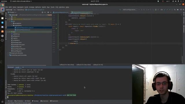 Создание реального приложения на NodeJS, NestJS, MySQL, TypeORM. #4 смотреть онлайн