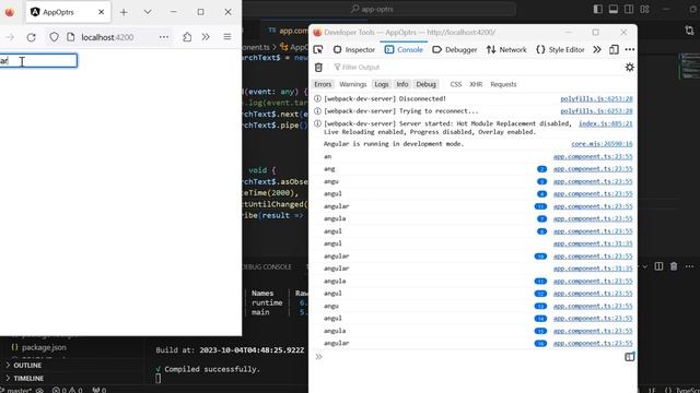 DistinctUntilChanged - rsjx operators смотреть онлайн