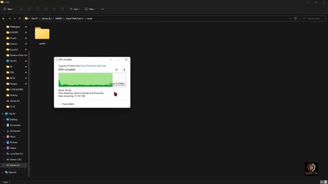 How to make mods folder in GTA V смотреть онлайн