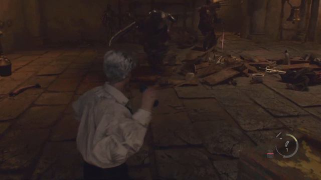 RESIDENT EVIL 4 REMAKE PS5 - DOUBLE GARRADOR BOSS FIGHT 120 FPS (HARDCORE) смотреть онлайн