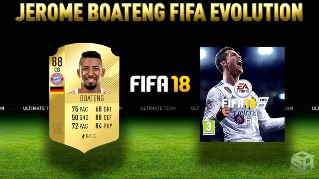 JEROME BOATENG FIFA 10 - FIFA 20 FUT HISTORY EVOLUTION I BOATENG FIFA ULTIMATE TEAM FLASHBACK