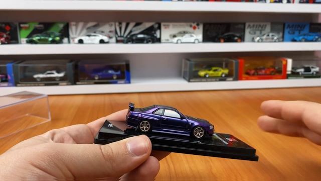 Skaut/Inno 64/Nissan Skyline GT-R (R34) V-Spec Midnight Purple 2 смотреть онлайн