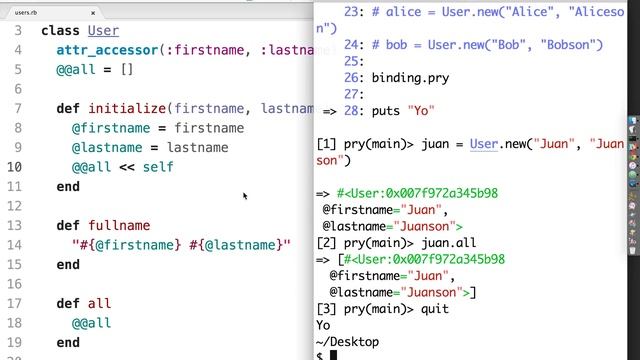 Ruby OOP 4/4 смотреть онлайн