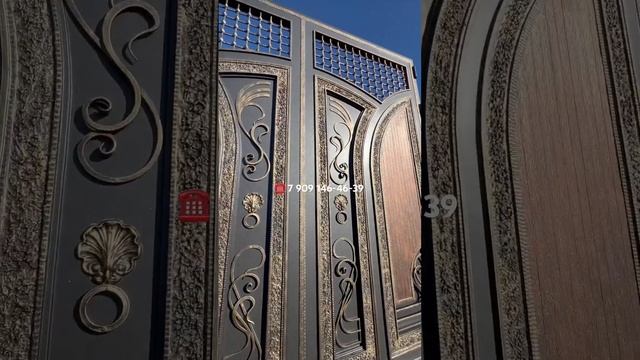 ворота с шпаклёвкой? #кованныеворота #ворота #москва #дагестан #нижнийновгород #чечняворота