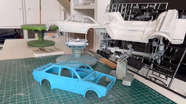 New build ford escort zakspeed mk2 1/24 scale model car by italeri смотреть онлайн
