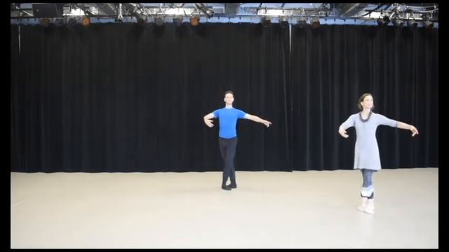 CBA- Advanced Ballet Center (L6-PPD) with Erica Fischbach and Domenico Luciano смотреть онлайн