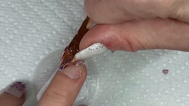 How I Use Peel Base | UNT Peel Base Over Dip Powder Nails смотреть онлайн