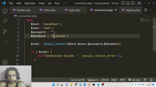 PHP MySQL Script to Build Session Based Login & Register System Using Bootstrap 4 in Browser смотреть онлайн