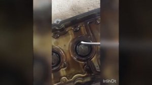 Замена сальников свечных колоц на Ниссан примера п 12