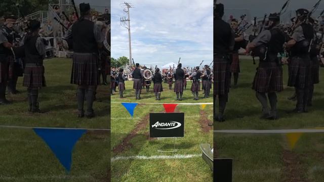 Celtic Nations Pipes and Drums Wisconsin Games 2019 QMM смотреть онлайн