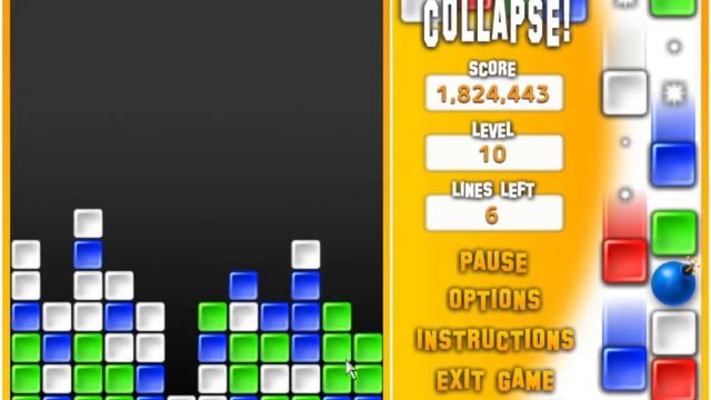 Super Collapse! - Reached Level 16 High Score: 5,563,712 (Personal Best) (4 December 2021) смотреть онлайн