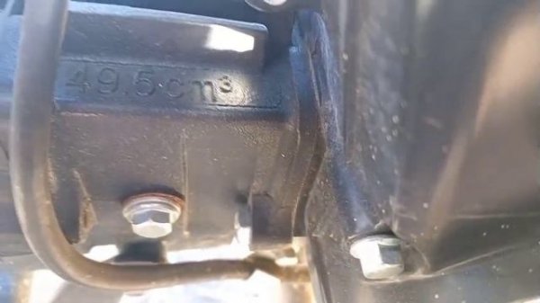 Как визуально отличить двигатель мопеда 110 или 125 кубов