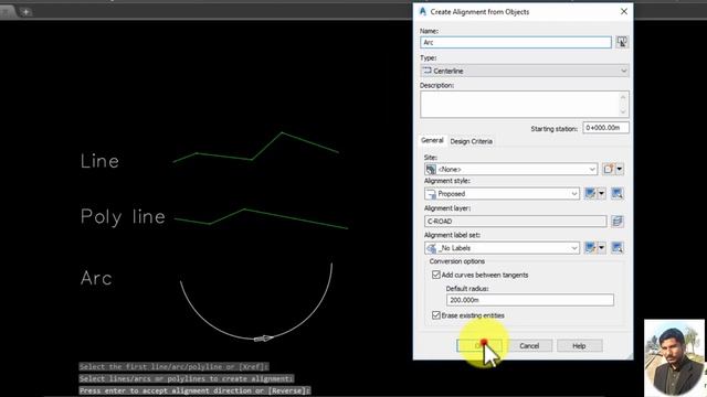 Alignment Creation From Objects in AutoCAD Civil 3D смотреть онлайн