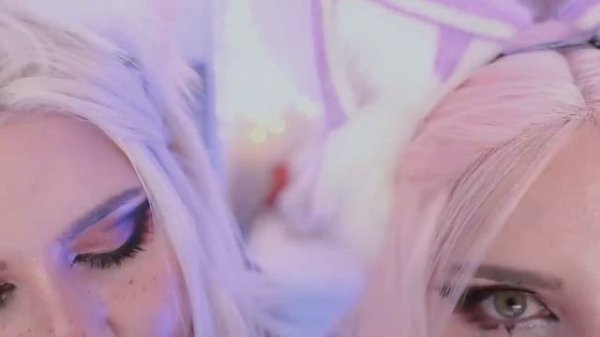 ASMR TWIN 💞 Intense Ear Kissing and eye contact ✨