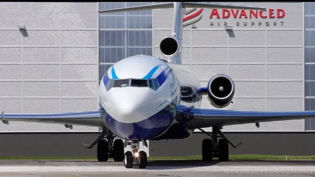 Boeing 727-200VIP Stunning Livery! Landing in Paris Le Bourget смотреть онлайн
