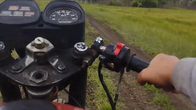 мини прохват на иж-планета кафе-рейсер!!!_чуть не врезались🤫🤫_ смотреть онлайн