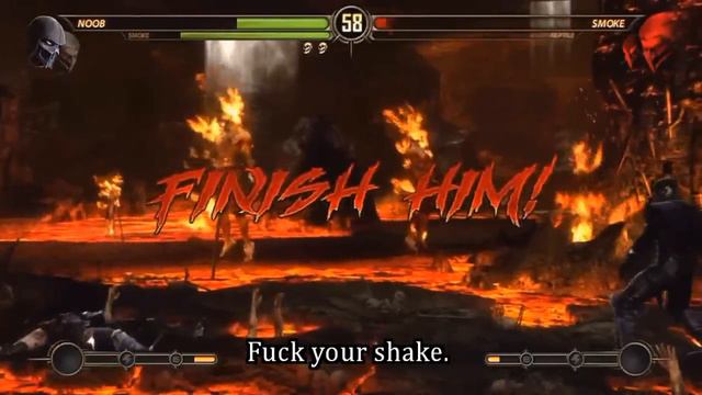 Mortal Kombat 9 - Smoke and Noob (Tag Ladder) [Expert] No Matches/Rounds Lost смотреть онлайн