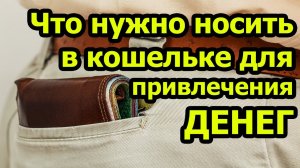 Что положить в кошелек для привлечения денег. Приметы про деньги