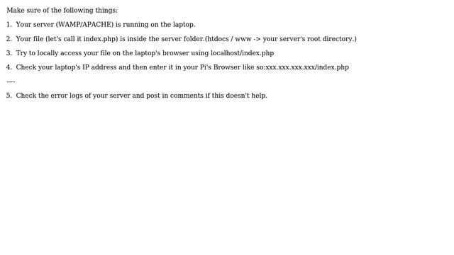 Raspberry Pi: Raspbian PHP Error (3 Solutions!!) смотреть онлайн