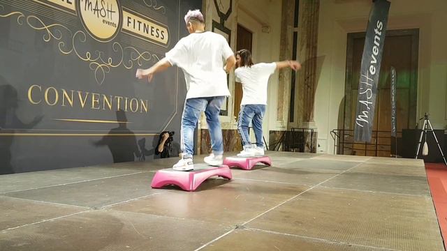 Carol Lopez & Zena Saheli Step @ Imperial Fitness Convention Hofburg Vienna 2018 November смотреть онлайн