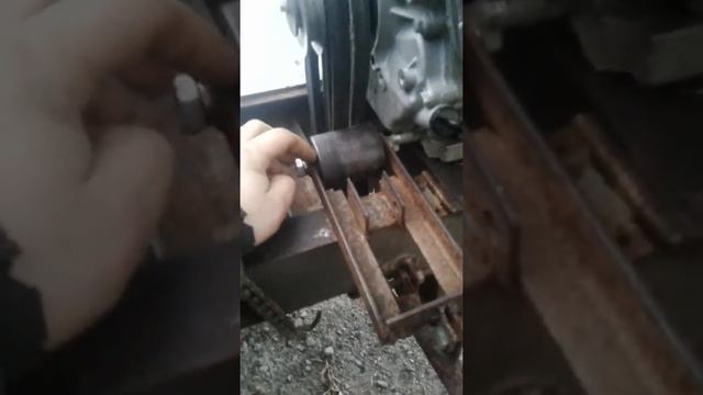 Самодальная дисковая углопильная пилорама с бензиновым двс. смотреть онлайн