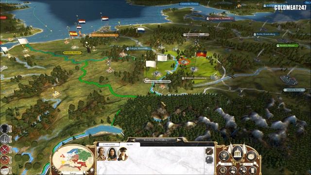Empire Total War France Campaign Part 3 Growing Colonies смотреть онлайн