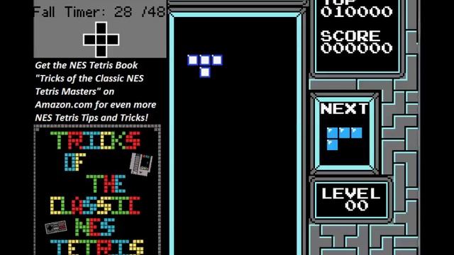 NES Tetris: Basics of DAS (Delayed Auto Shift) Piece Movement, DAS Video 1 of 5 смотреть онлайн