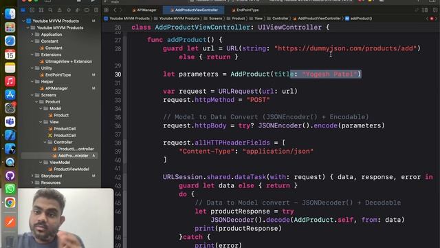 Part 3 - Generic & Reusable POST API Calls with URL Request + MVVM in Swift 2023 Hindi. смотреть онлайн