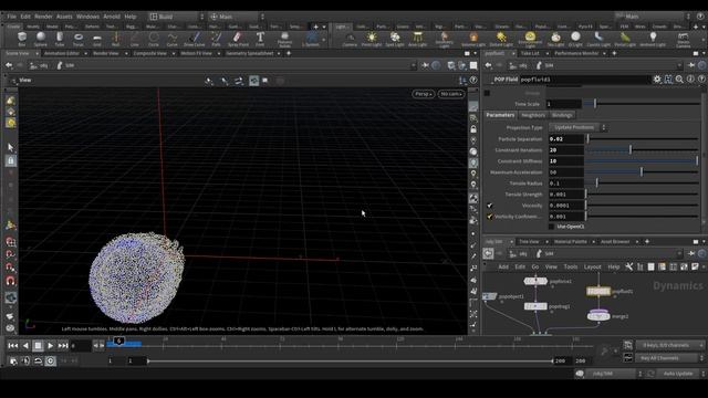Houdini Liquid Flow Tutorial (Fluid Simulation) смотреть онлайн