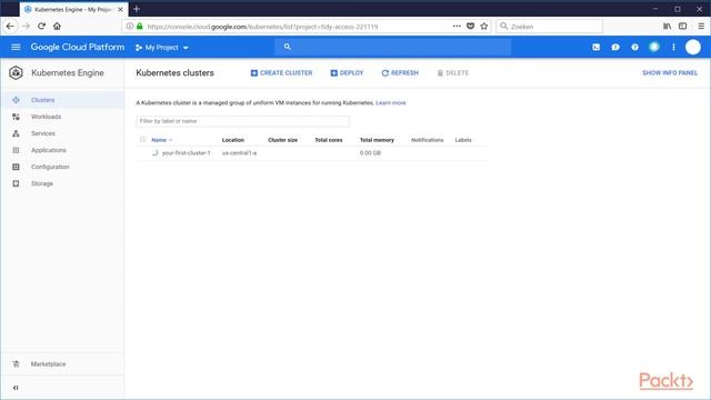 Kubernetes for Developers : Create a Kubernetes Cluster at GCE | packtpub.com смотреть онлайн