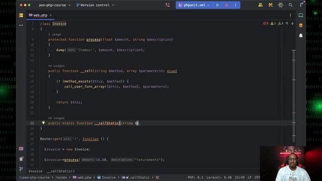 T03E27 - PROGRAMAÇÃO ORIENTADA A OBJETOS COM PHP | MÉTODOS MÁGICOS __CALL E __CALLSTATIC смотреть онлайн