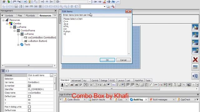 CodeBlock :: Combo Box Demo смотреть онлайн