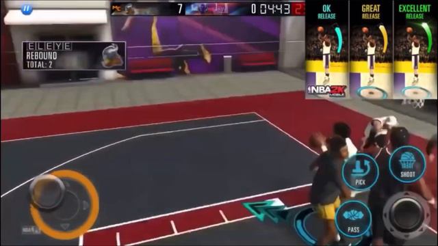 HOW TO CONSISTENTLY GREEN IN NBA 2K MOBILE + HOW TO GET WIDE OPEN ON NBA 2K MOBILE! 100% GUARANTEED смотреть онлайн