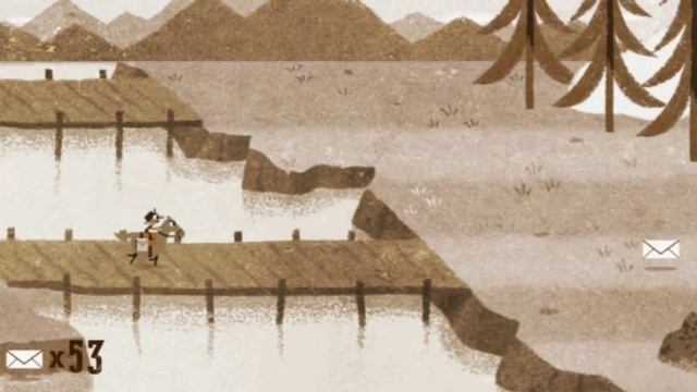 Google PONY EXPRESS All 100 Letters Delivered! | Complete Walkthrough Of The Google Doodle Game