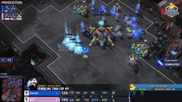 Gerald vs ArT - PvP | Sparkling Tuna Cup #9 | Weekly StarCraft 2 Tournament смотреть онлайн