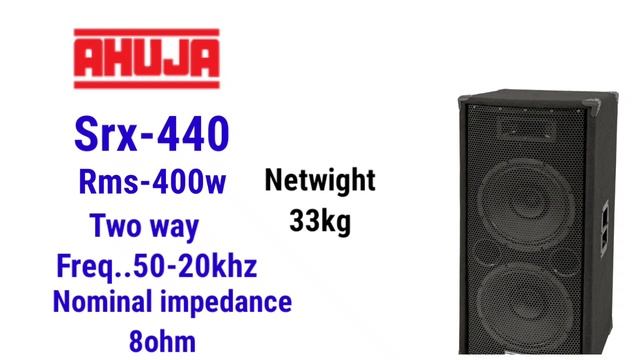 8 Top ahuja srx-440 with ahuja amplifier| srx-440 top Price смотреть онлайн