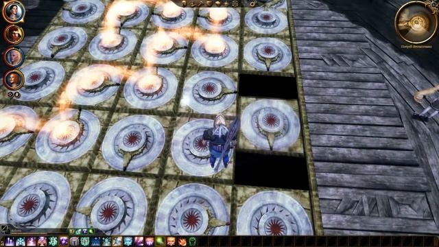 Как решить головоломку в подвале Вильгельма - Dragon Age: Каменная пленница смотреть онлайн