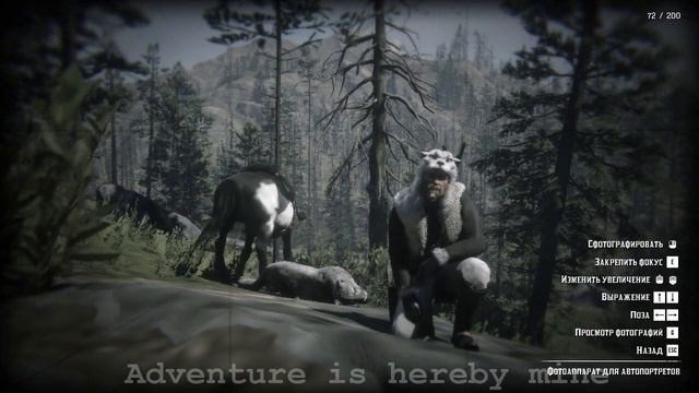 Horse wants to pose for photo too (RDO funny moments) смотреть онлайн