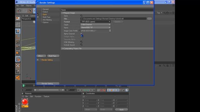 C4D to Photoshop Tutorial смотреть онлайн