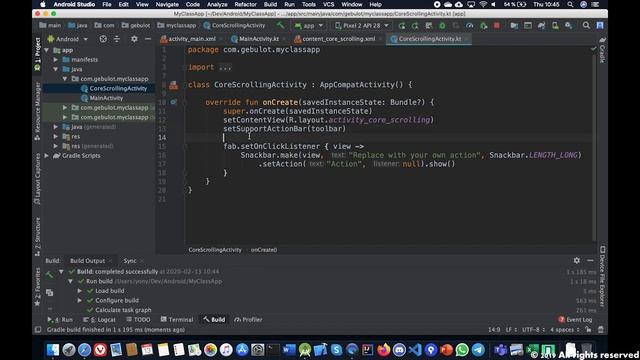 Android Kotlin + Firebase Activities Transitions Part 1 смотреть онлайн