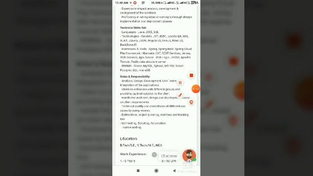 #Girmit Job Profile: JAVA Developer Job Location: Marathahalli, Bengaluru смотреть онлайн