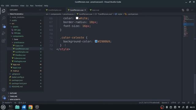 Clase 040 - Instalación pre procesador scss en vue - Curso Vue desde Cero смотреть онлайн