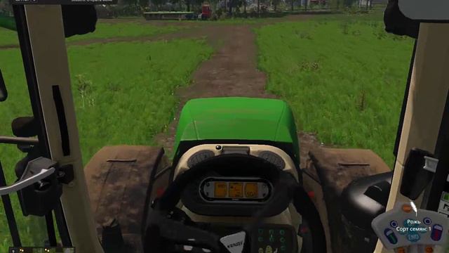 ФС 17 Золотой колос, Сев полей(пшеница,рожь). смотреть онлайн