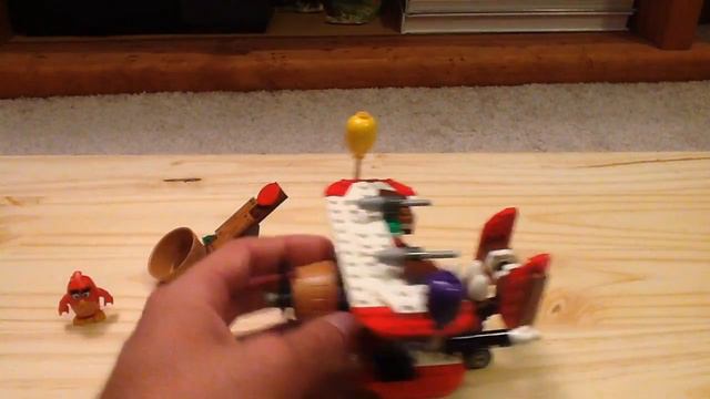 Lego 2016 The Angry Birds Movie Piggy Plane Attack 75822 Set Review смотреть онлайн