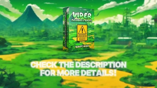 "VIPER" DRUM KIT (Drums, Drum Loops, Melody Loops) OVER 250+ SOUNDS! [Phonk, Trap, Pop, Funk]