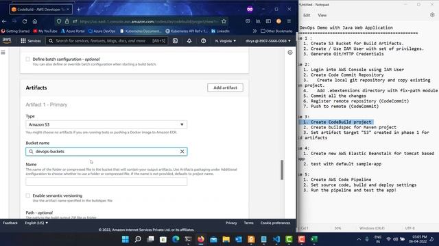 Build and Deploy using AWS DevOps Services смотреть онлайн